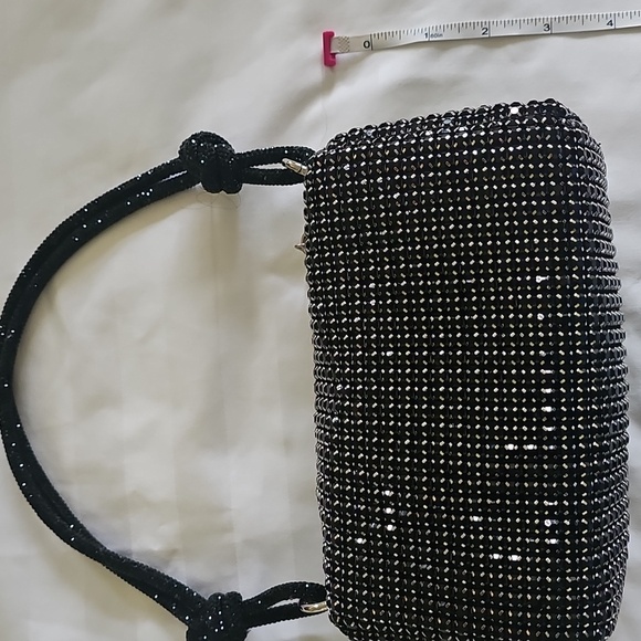 Black Beaded Bag Elegant Women\'s